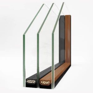 Фото 1 стеклопакет с цветными рамками