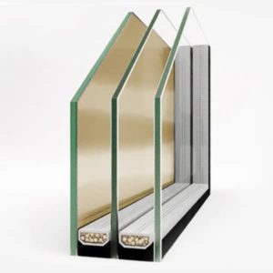 Фото 1 стеклопакет с пленкой