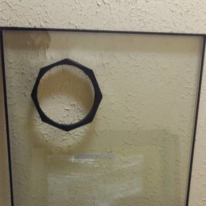 Фото 1 стеклопакет с отверстием