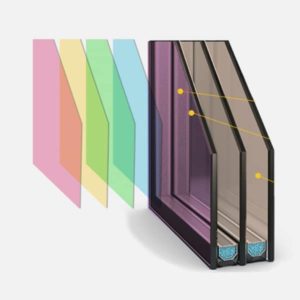 Фото тонированный стеклопакет