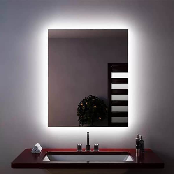 фото зеркало с подсветкой модель «Simple»